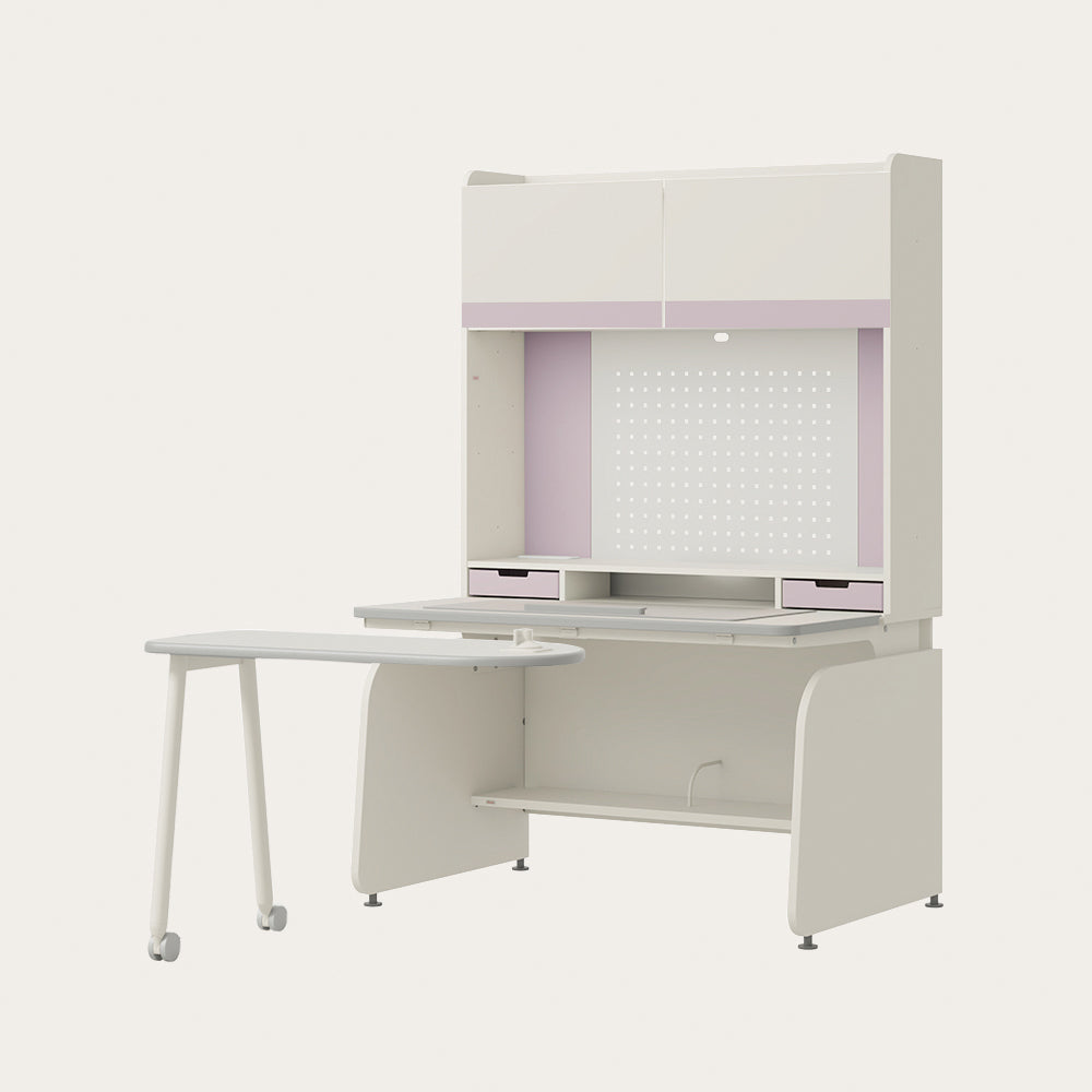 Linki Plus 1200型 4層智能型書桌組 (螢幕架款/層架款, 含LED)