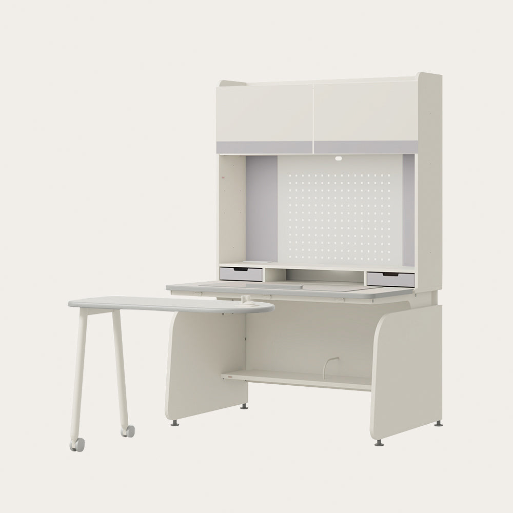 Linki Plus 1200型 4層智能型書桌組 (螢幕架款/層架款, 含LED)