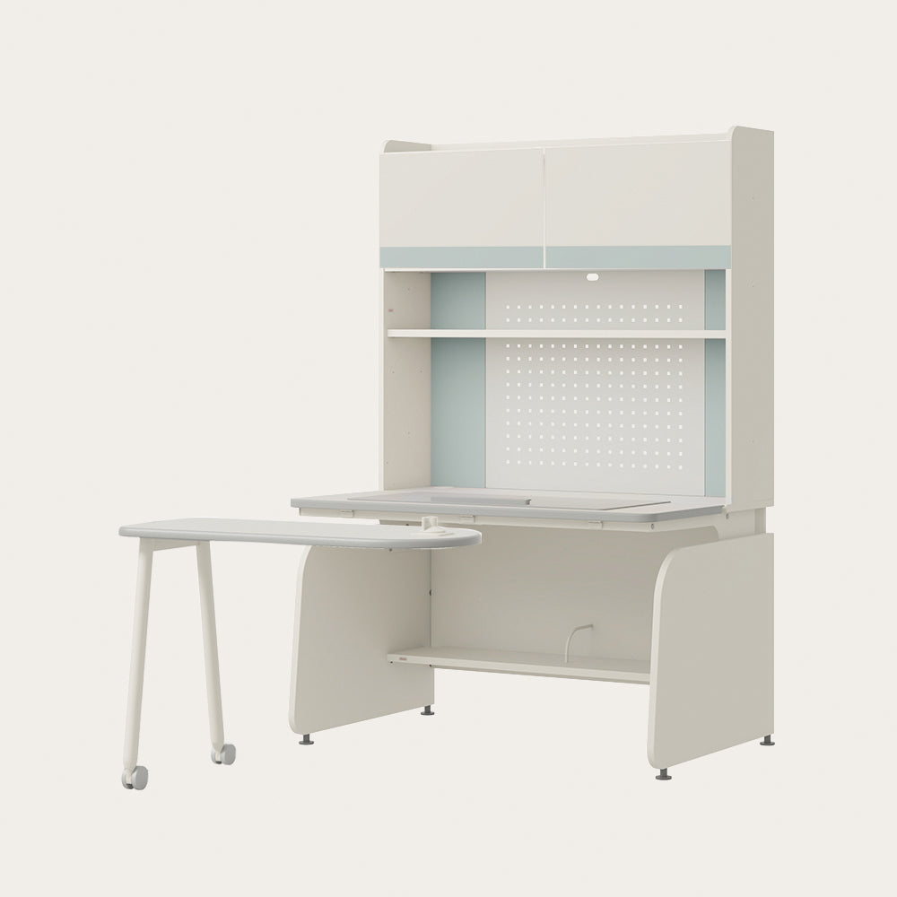 Linki Plus 1200型 4層智能型書桌組 (螢幕架款/層架款, 含LED)