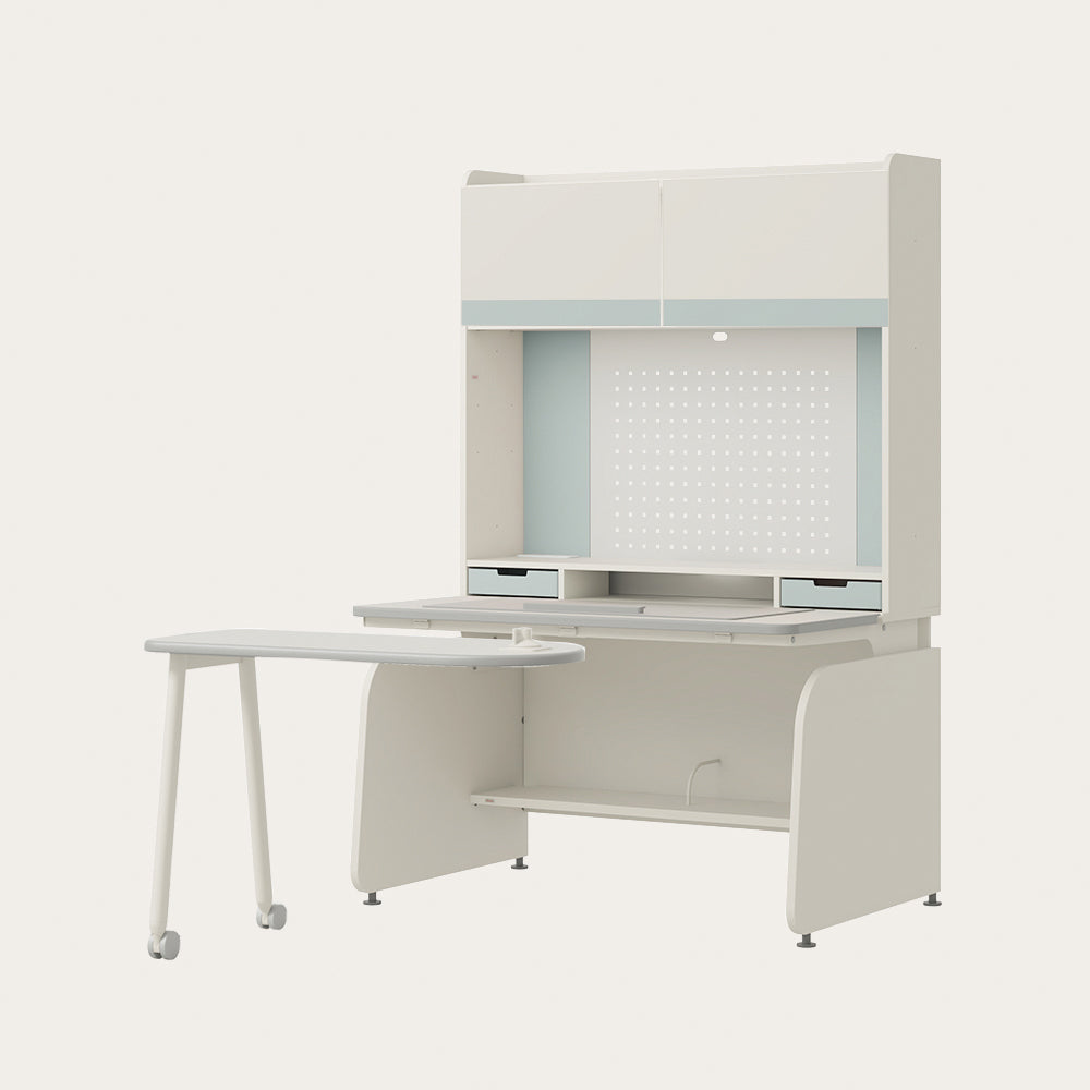 Linki Plus 1200型 4層智能型書桌組 (螢幕架款/層架款, 含LED)