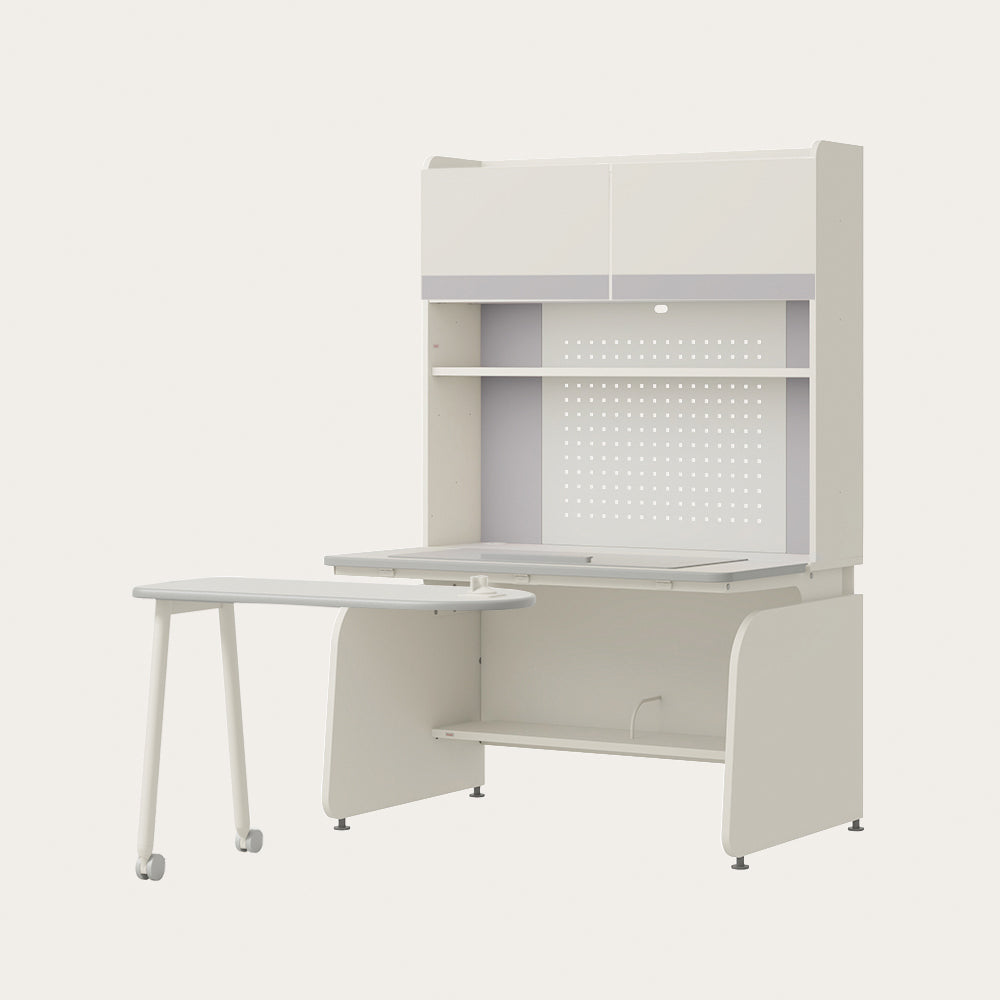 Linki Plus 1200型 4層智能型書桌組 (螢幕架款/層架款, 含LED)