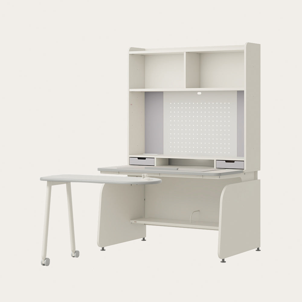 Linki Plus 1200型 4層智能型書桌組 (螢幕架款/層架款, 含LED)