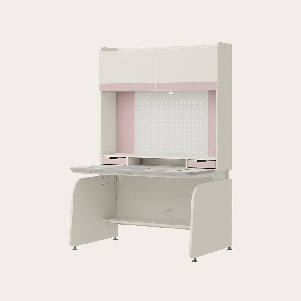 Linki Plus 1200型 4層智能型書桌組 (螢幕架款/層架款, 含LED)