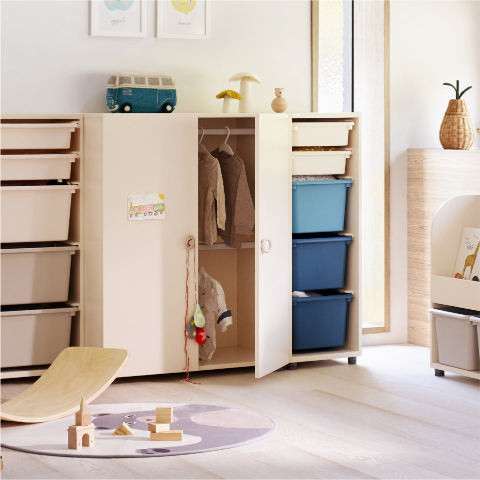 EDDI KIDS 1150型 門片型收納衣櫃