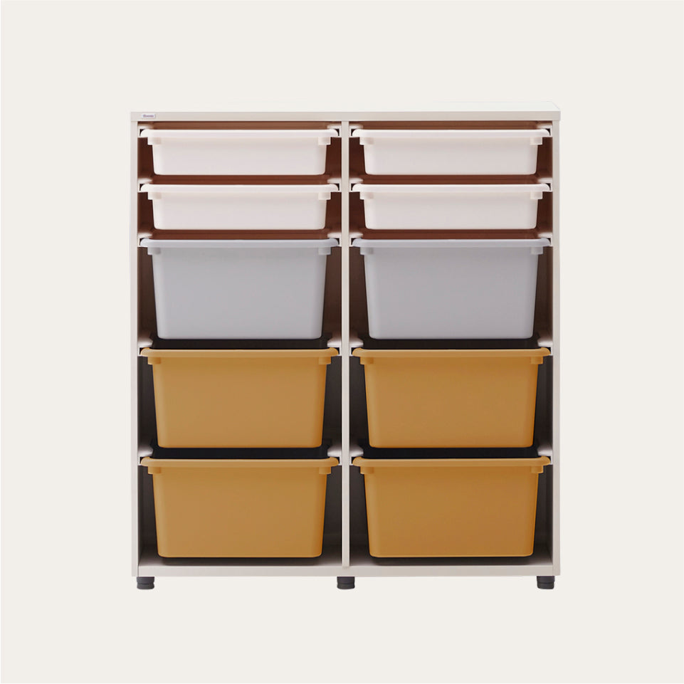 EDDI KIDS 950型 3層收納櫃 (附10個收納盒)