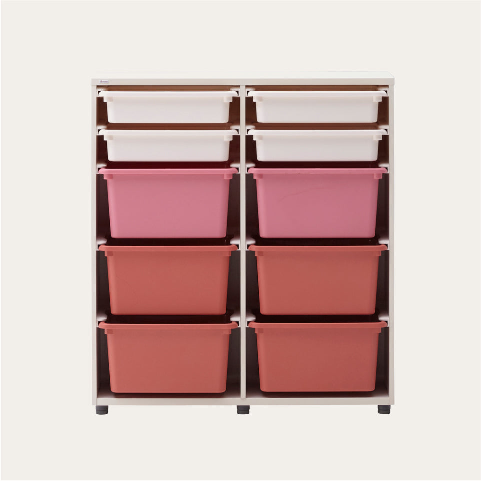 EDDI KIDS 950型 3層收納櫃 (附10個收納盒)