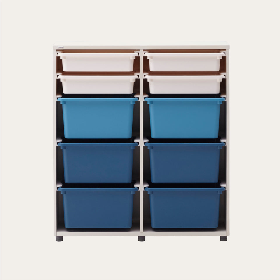 EDDI KIDS 950型 3層收納櫃 (附10個收納盒)