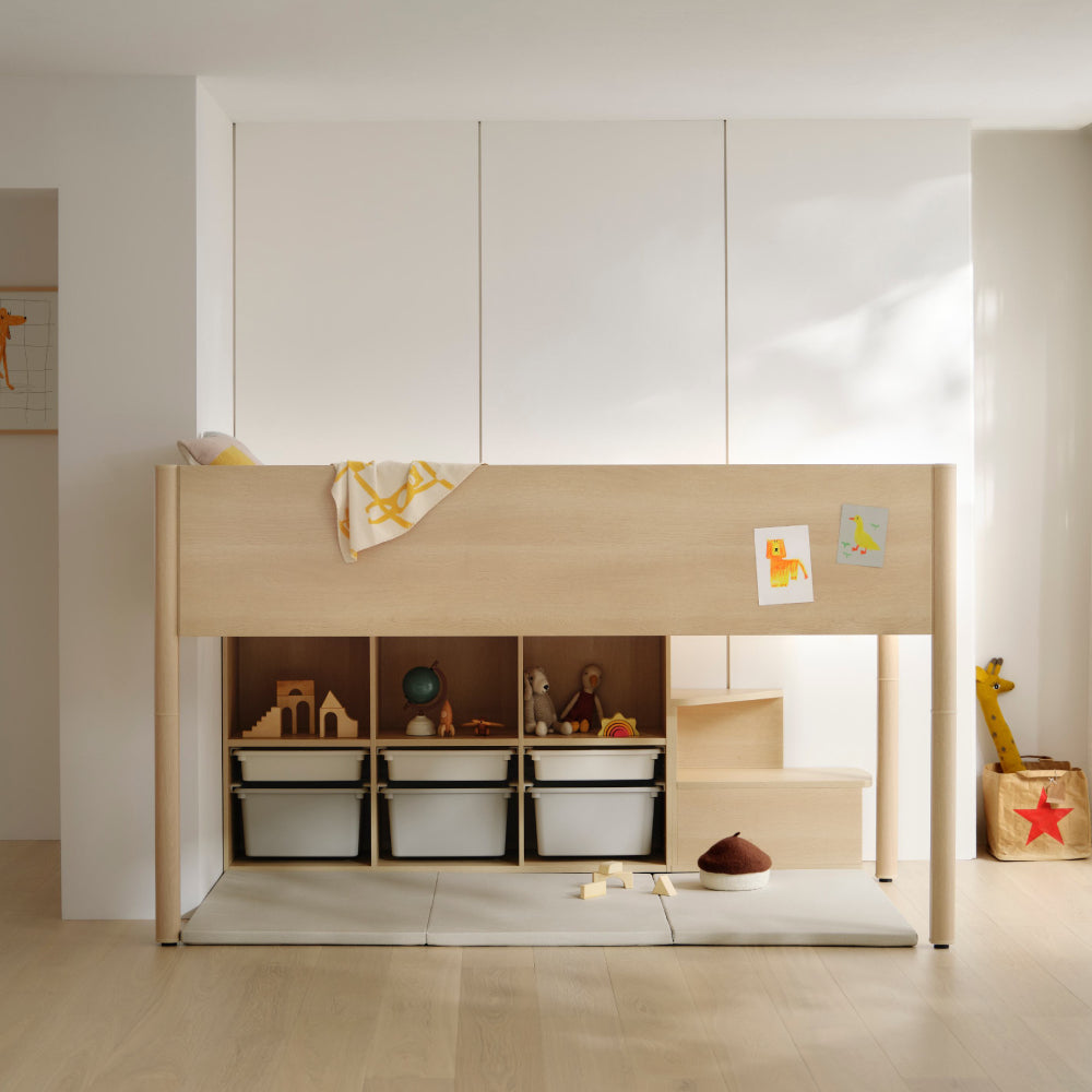 DOODLE 兒童上下舖 C 隱藏階梯櫃型