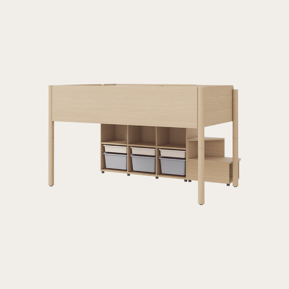 DOODLE 兒童上下舖 C 隱藏階梯櫃型
