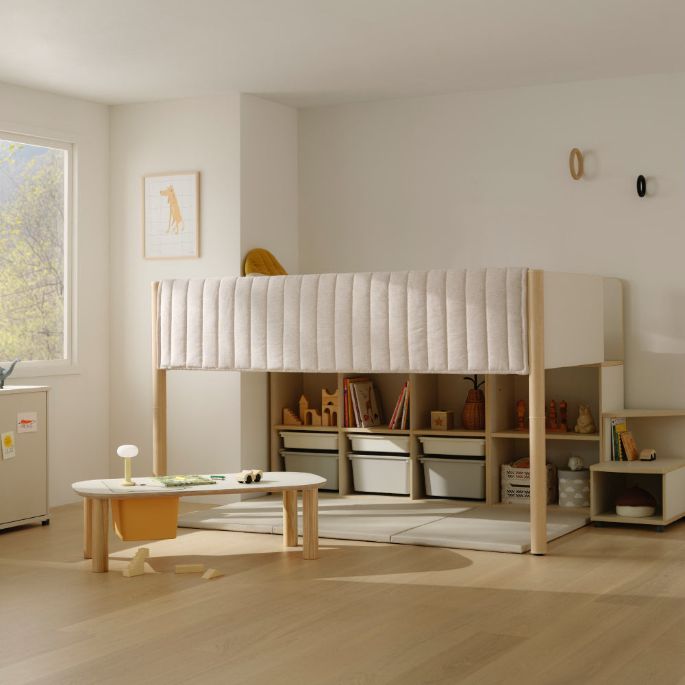 DOODLE 兒童上下舖 A 走道型 (含側邊防護墊)