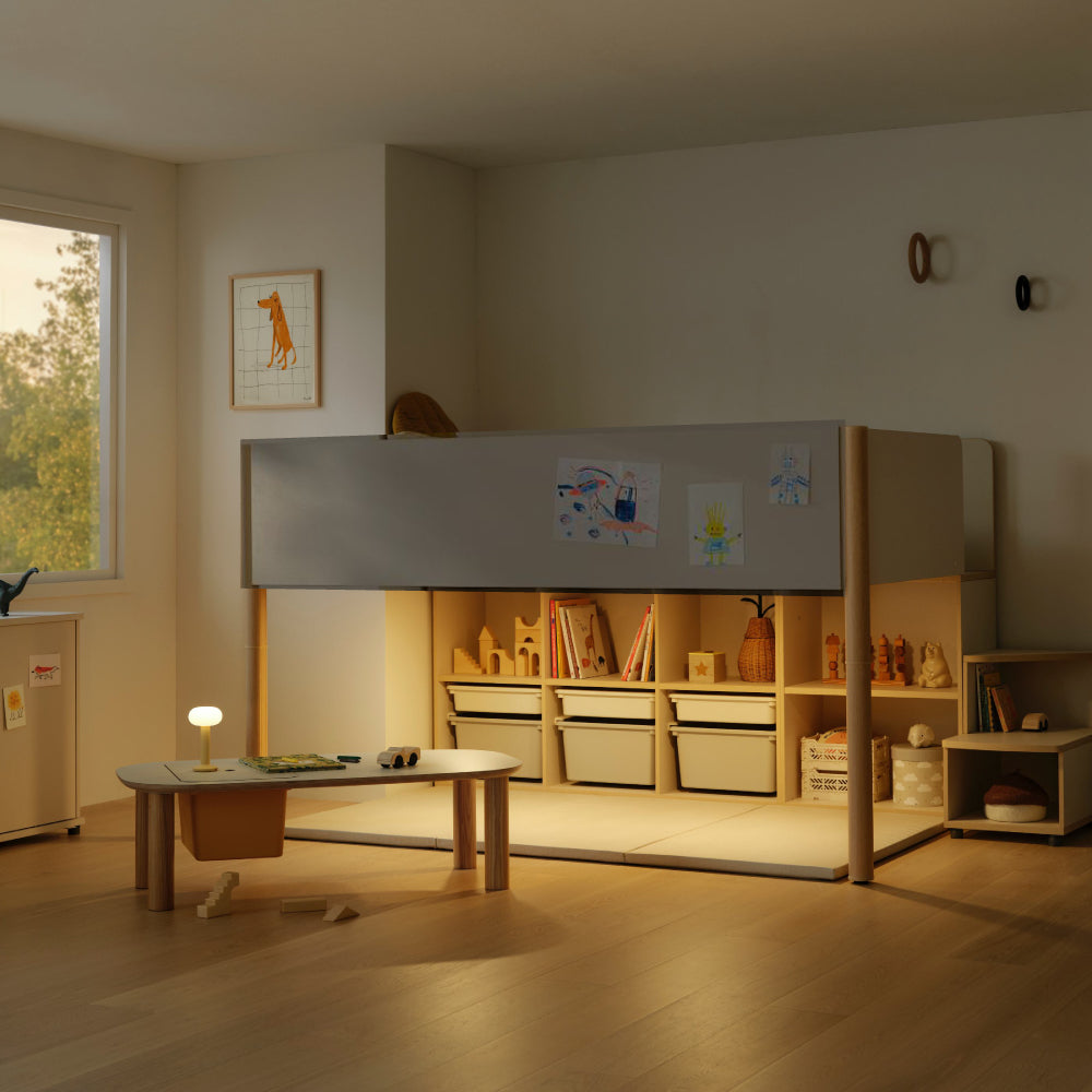 DOODLE 兒童上下舖 A 走道型 (含下方照明)