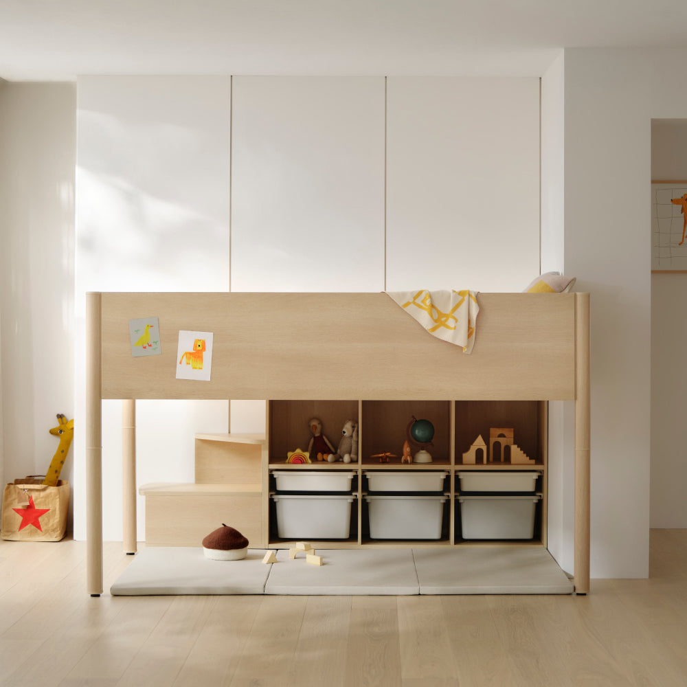 DOODLE 兒童上下舖 C 隱藏階梯櫃型