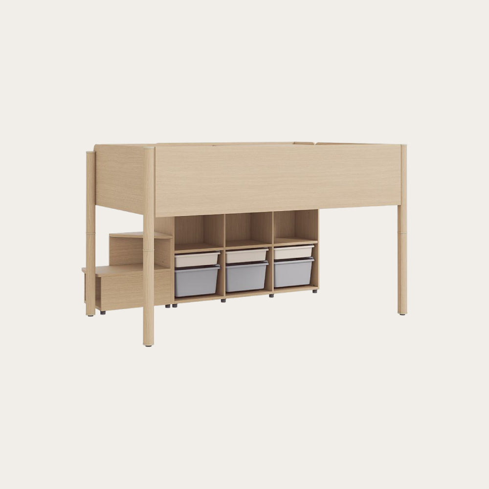 DOODLE 兒童上下舖 C 隱藏階梯櫃型