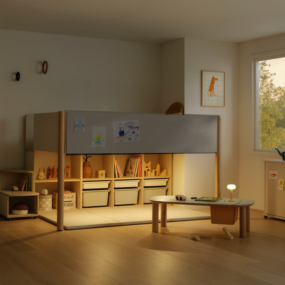 DOODLE 兒童上下舖 A 走道型 (含下方照明)