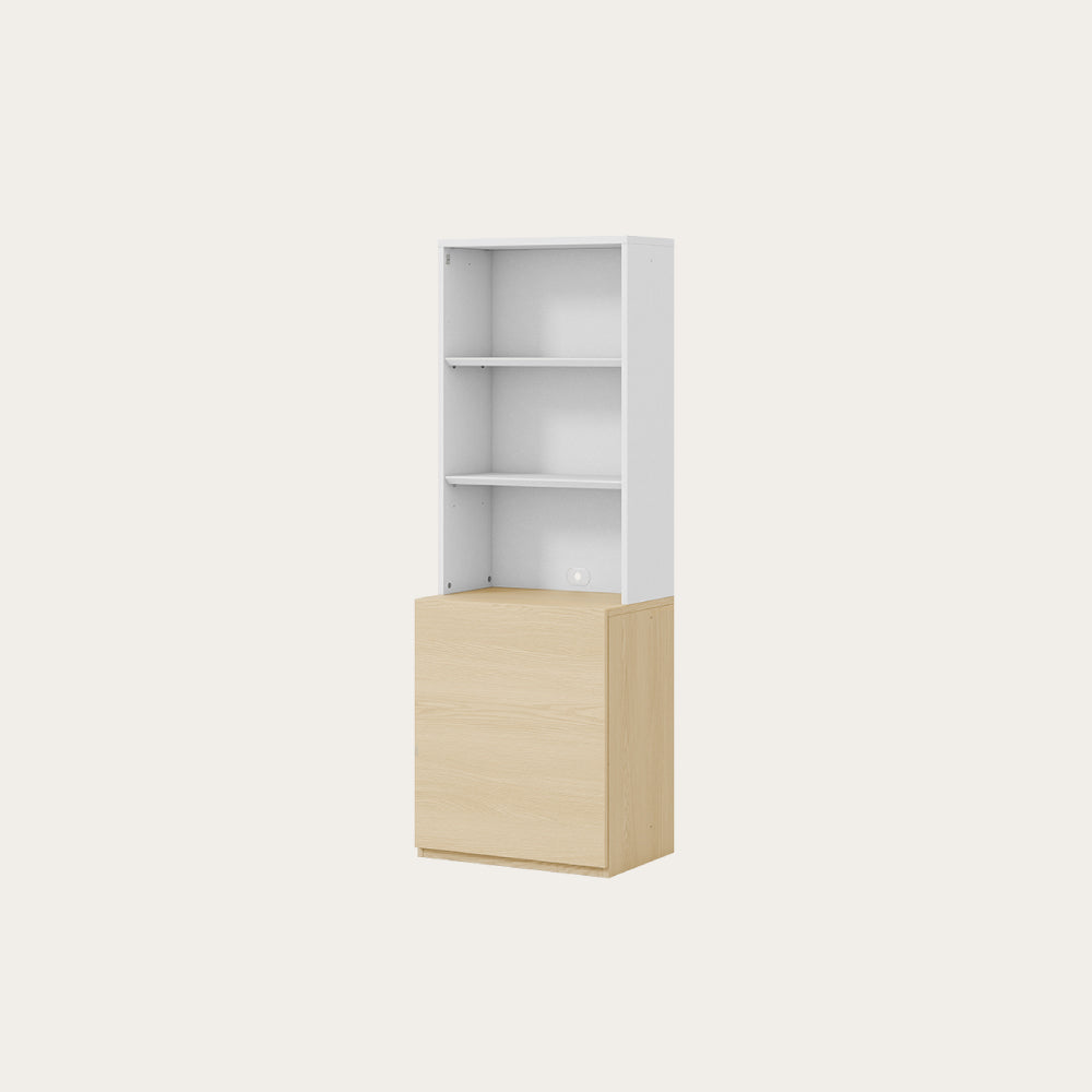 NEWT 五層書櫃 (下方門板型)