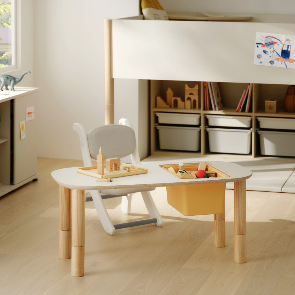 DOODLE 兒童成長桌(含PL收納盒) (限定組合單品)