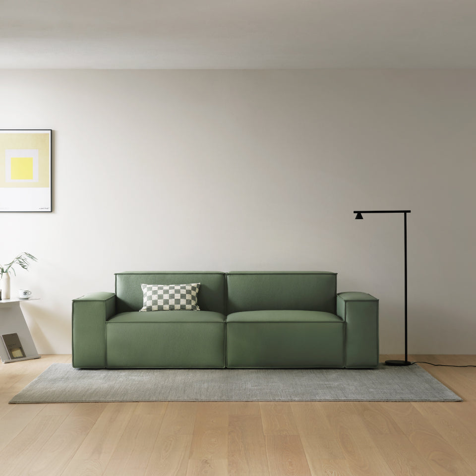 LOKUM 3人座 基本一字型 布質沙發