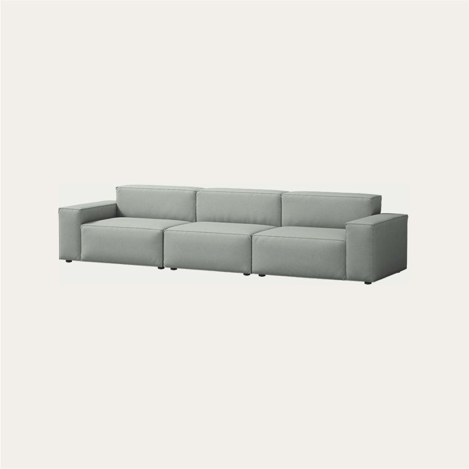 LOKUM  4人座 基本一字型 布質沙發