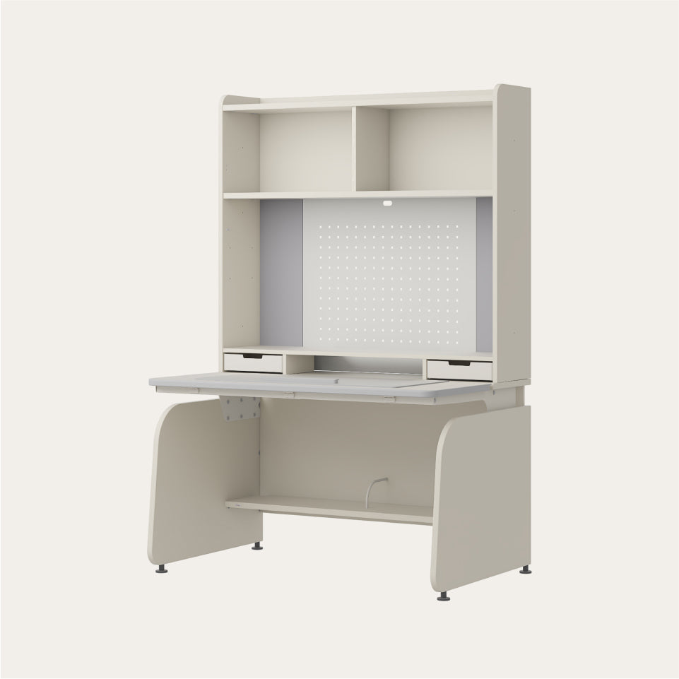 Linki Plus 1200型 4層智能型書桌組 (螢幕架款/層架款, 含LED)