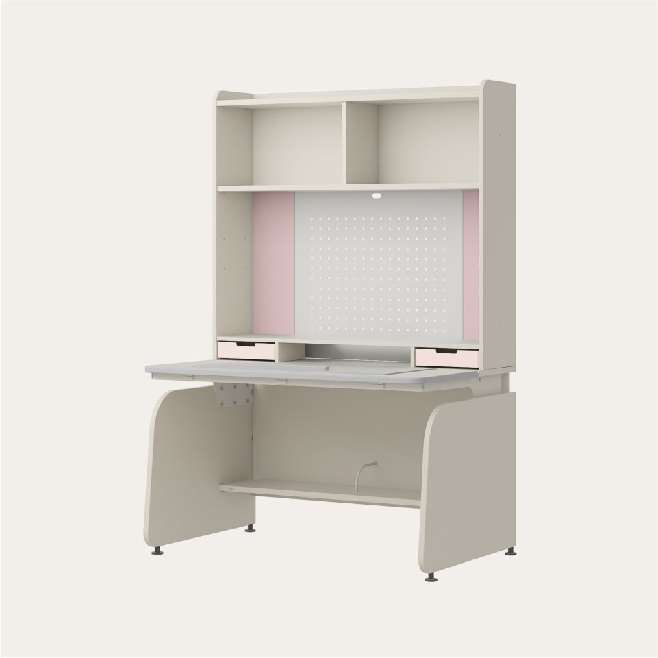 Linki Plus 1200型 4層智能型書桌組 (螢幕架款/層架款, 含LED)