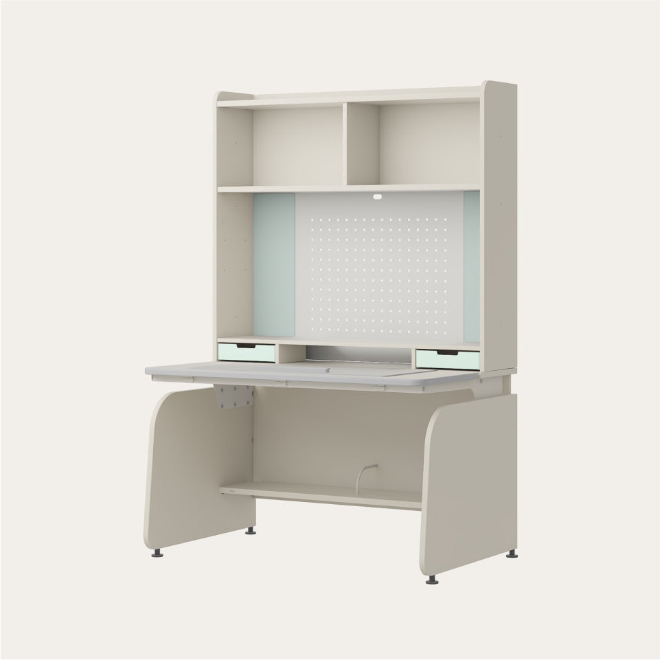 Linki Plus 1200型 4層智能型書桌組 (螢幕架款/層架款, 含LED)