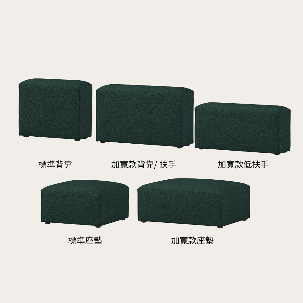 PLOCO沙發 (防潑水布料模組選配)
