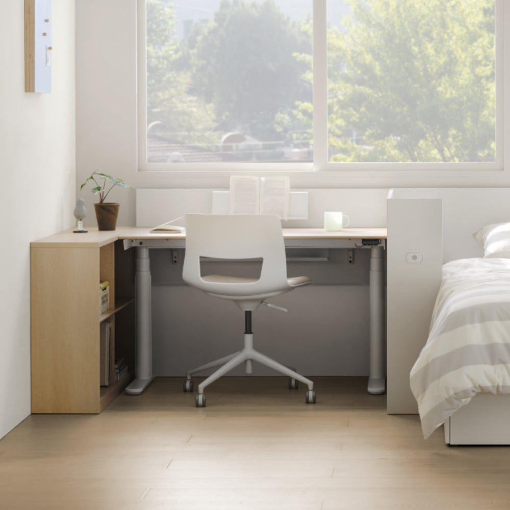 NEWT 電動升降桌 (隔板款)